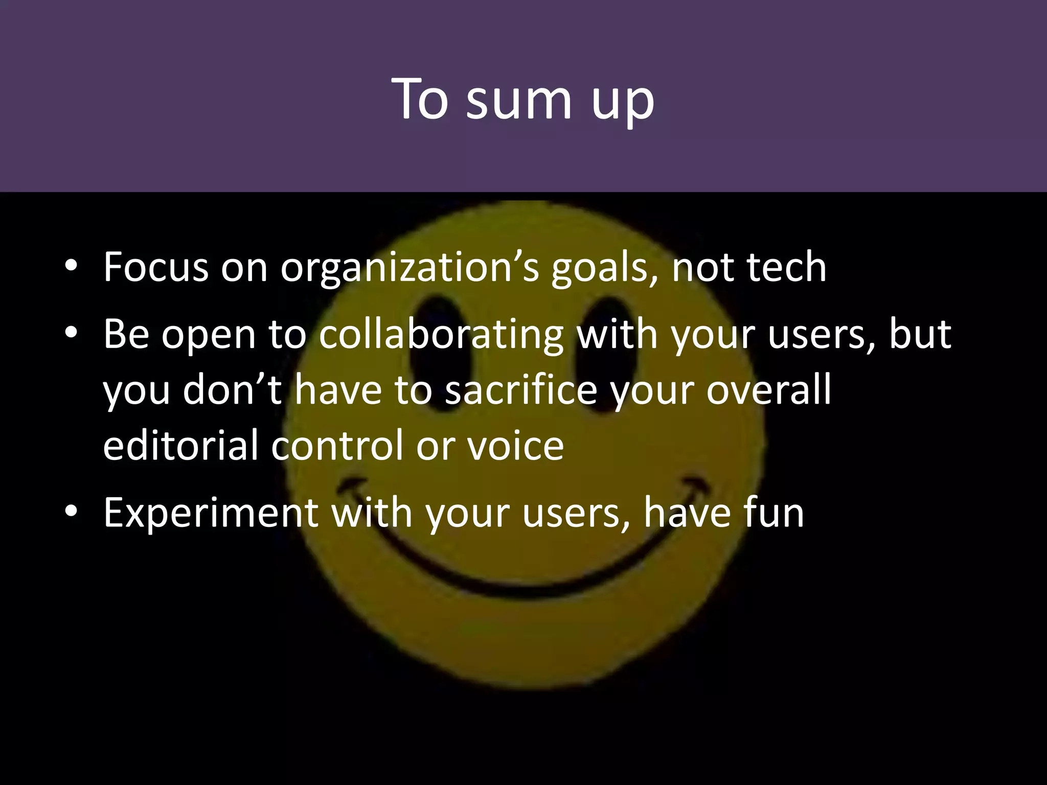 STT Inspiration Session:  Social Networks