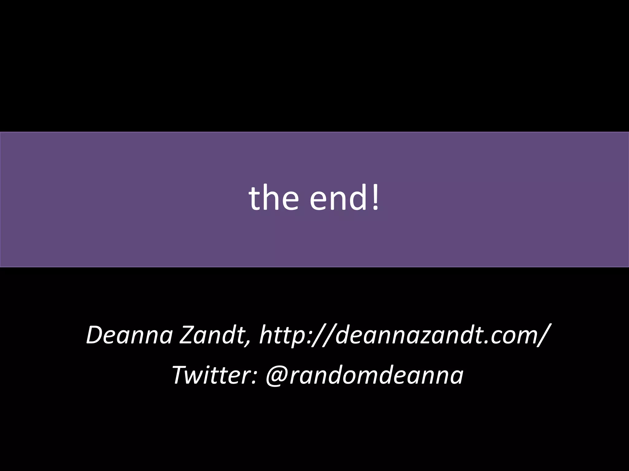 STT Inspiration Session:  Social Networks