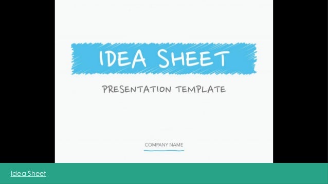 idea sheet template