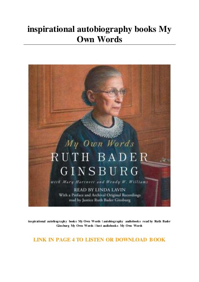 ruth bader ginsburg autobiography