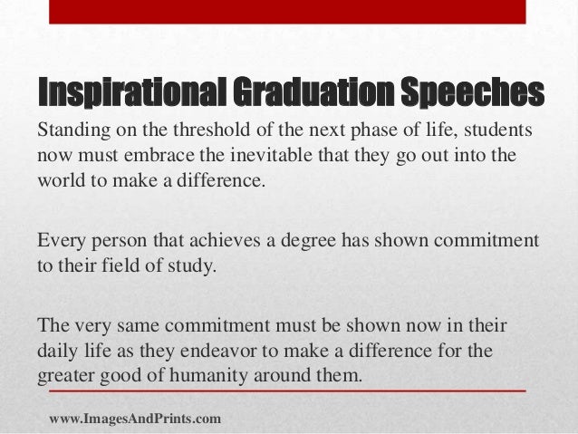 Essays Topics For High School Students Imagesandprintscom Narrative Essay Thesis Statement Examples also Yellow Wallpaper Essays Inspirational Graduation Speeches Literary Essay Thesis Examples