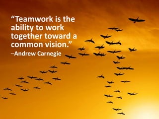 Inspirational Team Work | PPTX