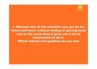 Your second
assignment
 