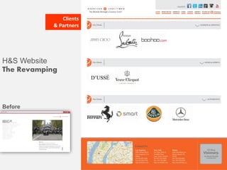 Before
Clients
& Partners
H&S Website
The Revamping
 