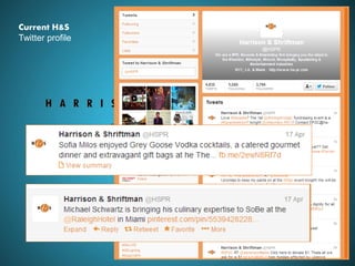 Current H&S
Twitter profile
 