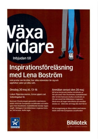 Inspirationsforelasningar