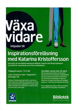 Inspirationsforelasningar