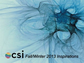 Fall/Winter 2013 Inspirations
 