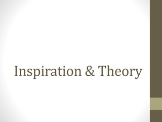 Inspiration & Theory
 
