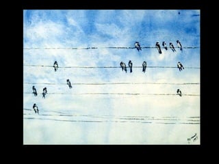 Eles é que vão sucessivamente
improvisando – um após outro –
A letra e a música dos ventos...”
 