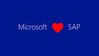Microsoft SAP
 