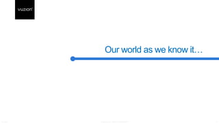 8/11/2017 <company name>- SUBJECT TO NDA OR PIA 28
Our world as we know it…
 