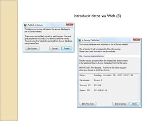 Introducir datos vía Web (3) 
