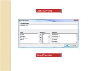 Gráficos (Venn) Venn (Fórmula) 