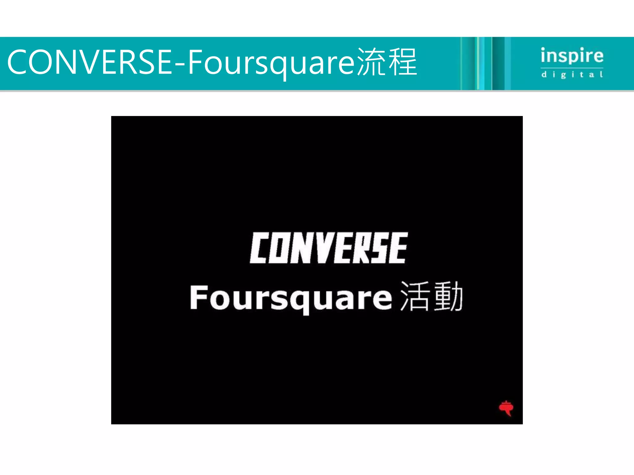 CONVERSE-Foursquare流程
 