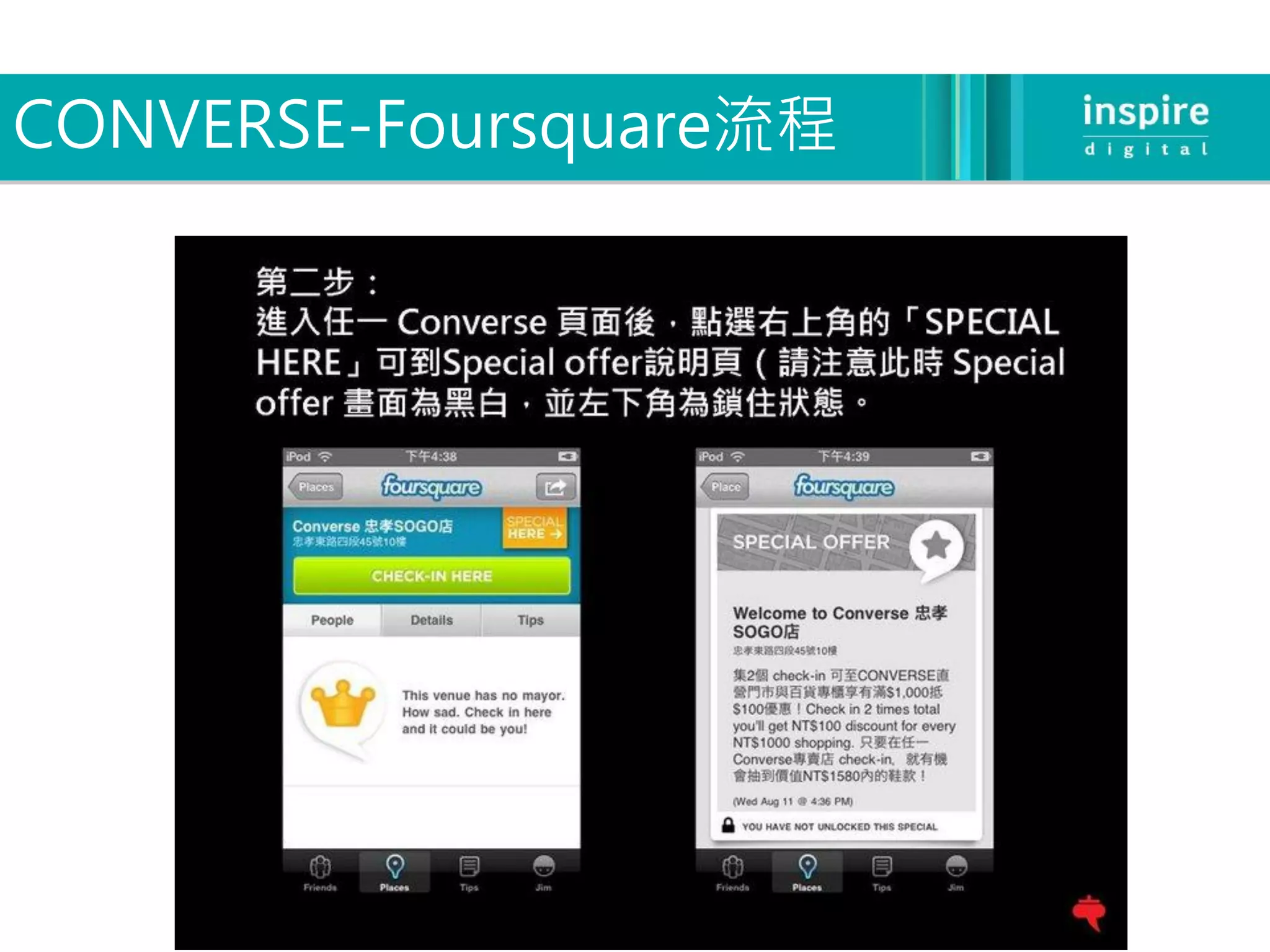 CONVERSE-Foursquare流程
 