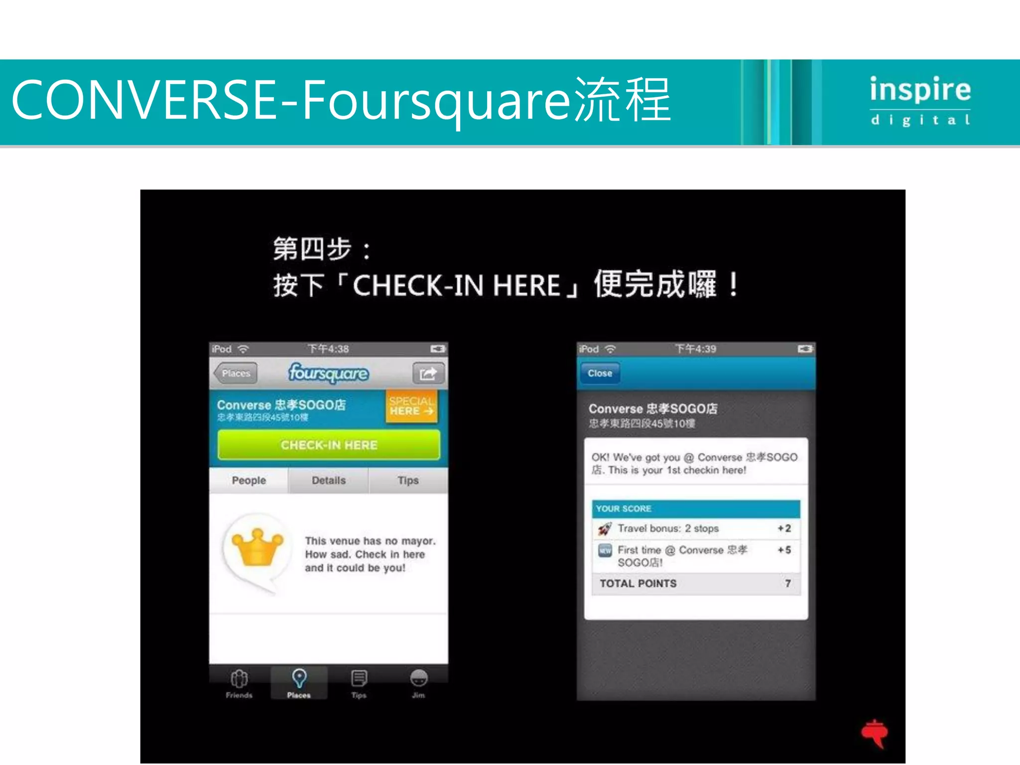 CONVERSE-Foursquare流程
 