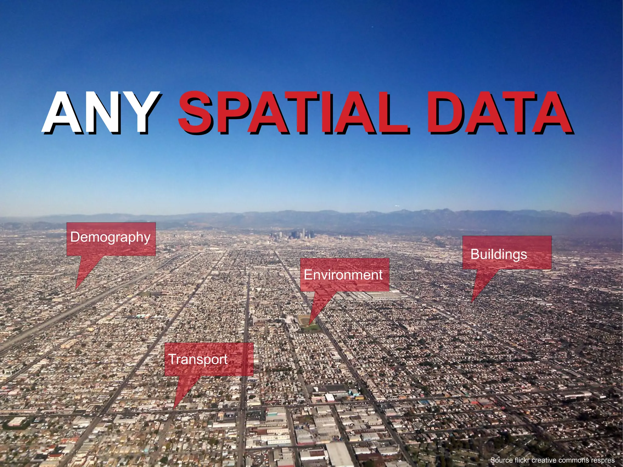 What data are we talking about Source flickr creative commons  nomaan 