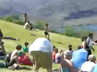 Sasquatch music festival 2009 - Guy starts dance party http://youtu.be/GA8z7f7a2Pk
 