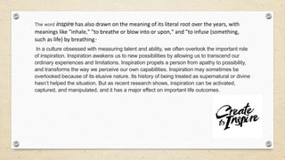 Inspire the youth | PPTX