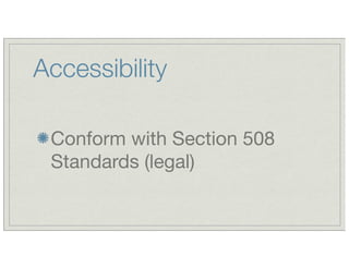 Inspiring Accessibility, Usability, and Sustainability | PDF