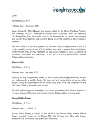 Inspiring Bollywood Movies, Every Entrepreneur Should Watch.pdf