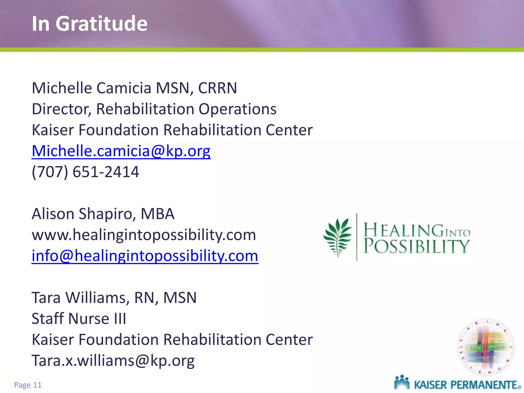 Inspiring Hope: Integrating the Caritas Processes into Stroke Patient &  Family Education | PPTX