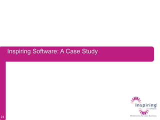Inspiring Software: A Case Study




23
 