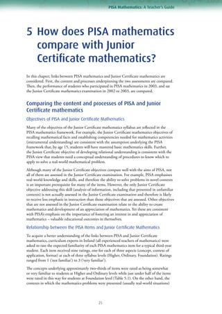 Example Math Questions Sd Pissa PISA Mathematics: Teacher's Guide | PDF