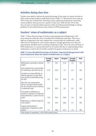 Example Math Questions Sd Pissa PISA Mathematics: Teacher's Guide | PDF