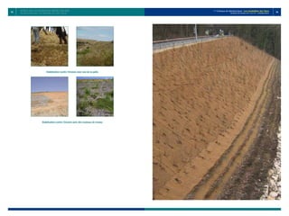 93 94
1er
Colloque de Géotechnique : Les instabilités des Talus
Vendredi 28 octobre 2011 E.H.T.P - CASABLANCA
Stabilisation contre l’érosion avec une de la paille
Stabilisation contre l’érosion avec des rouleaux de roseau
Aperçu sur les recherches initiées par ADM
en relation avec les instabilités des talus
 