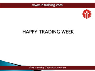 HAPPY TRADING WEEK




  Forex weekly Technical Analysis
 