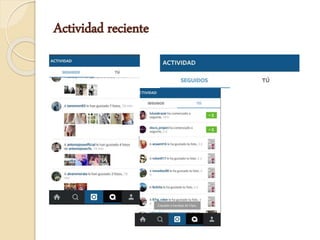 Actividad reciente
 
