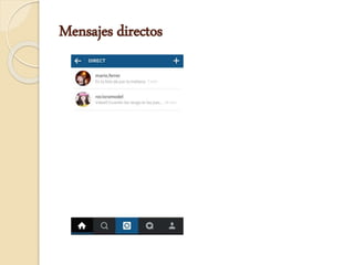 Mensajes directos
 