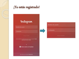 ¡Ya estás registrado!
 
