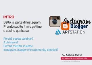 Instagram & blog connection - references (part 1)