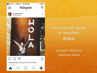 Instagram Tutorial by Gen | PPTX