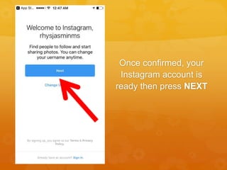 Instagram Tutorial by Gen | PPTX