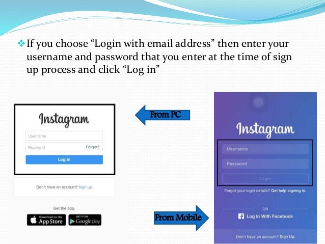  Instagram  Login Sign  up  Guide
