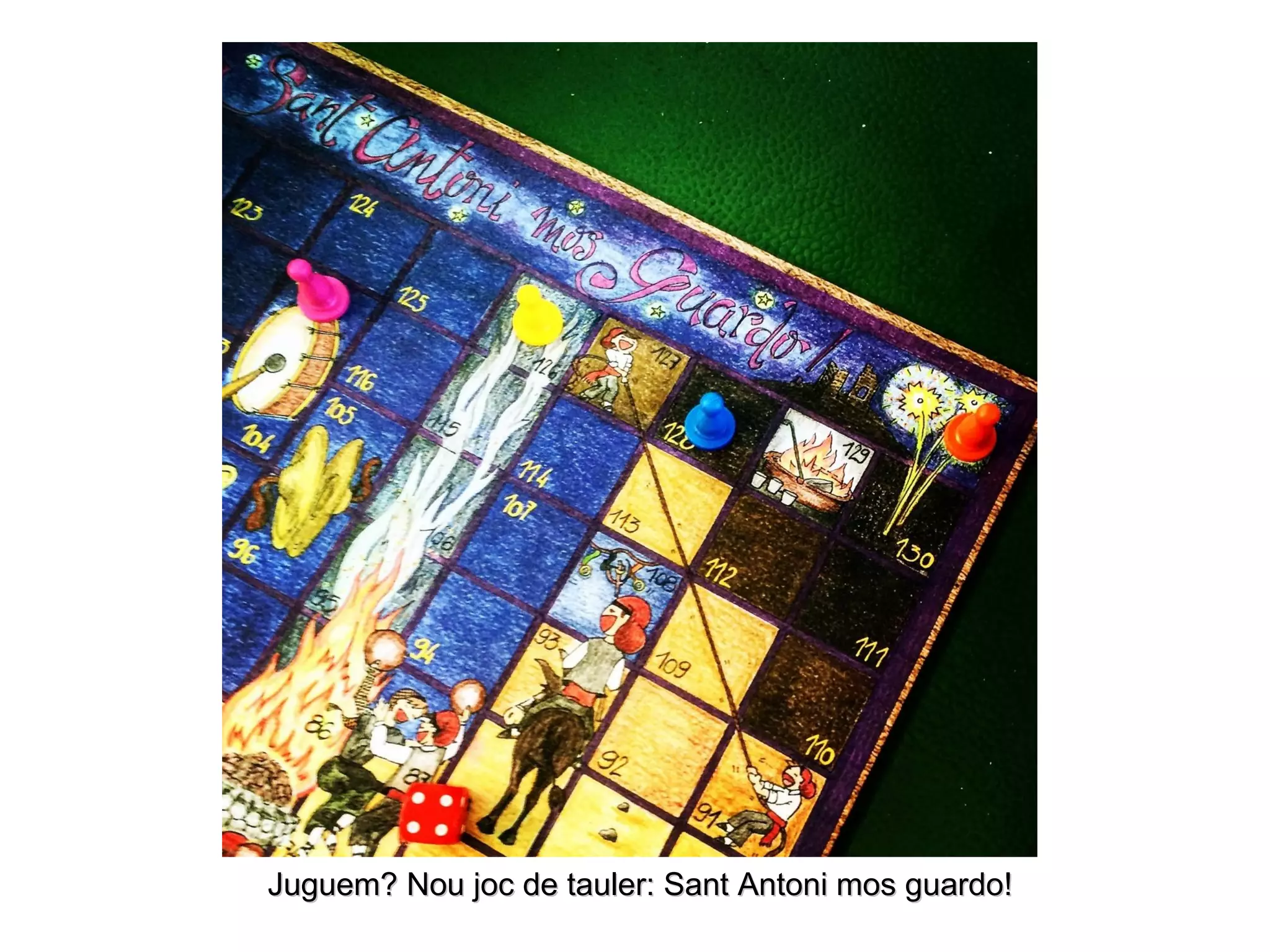 Juguem? Nou joc de tauler: Sant Antoni mos guardo!Juguem? Nou joc de tauler: Sant Antoni mos guardo!
 