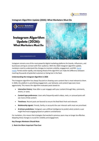 Latest Instagram Algorithm Update Instagram Algorithm Update (2026) What Marketers Must Do.pdf