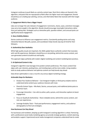 Instagram Algorithm Pdf Instagram Algorithm Update (2026) What Marketers Must Do.pdf