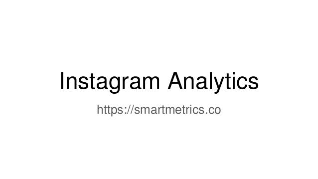 analytics insta