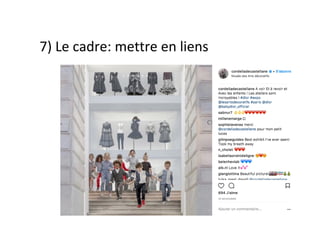 7)	Le	cadre:	mettre	en	liens	
 