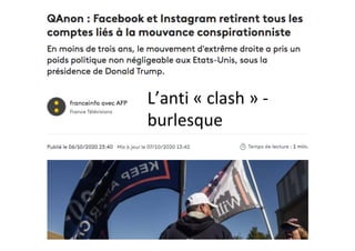 L’anti	«	clash	»	-	
burlesque	
 