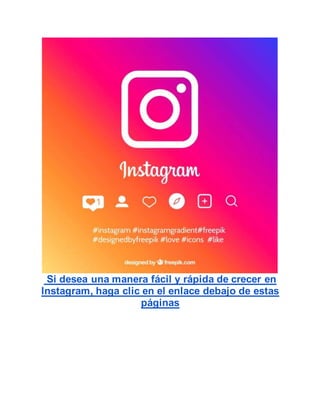 Si desea una manera fácil y rápida de crecer en
Instagram, haga clic en el enlace debajo de estas
páginas
 