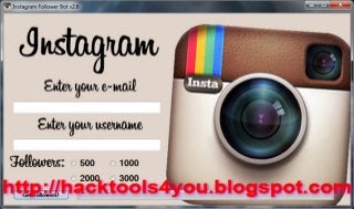Instagram Follwer Bot v2.6 - get free and unlimited followers !