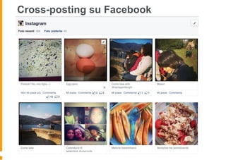Cross-posting su Facebook
 