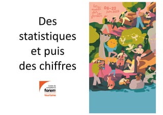 Des
statistiques
et puis
des chiffres
 