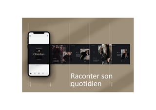 Raconter son
quotidien
 